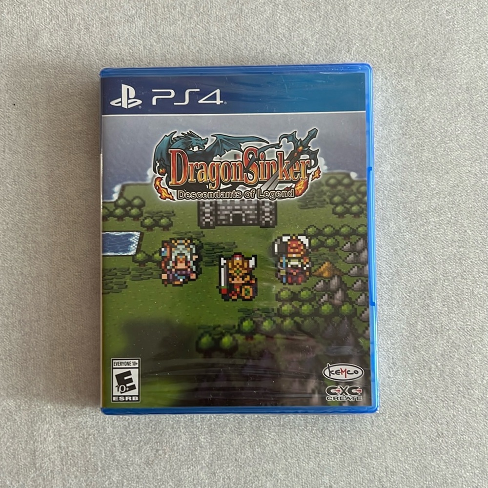 PS4 Dragon Sinker Descendants of Legend Video Game NWT